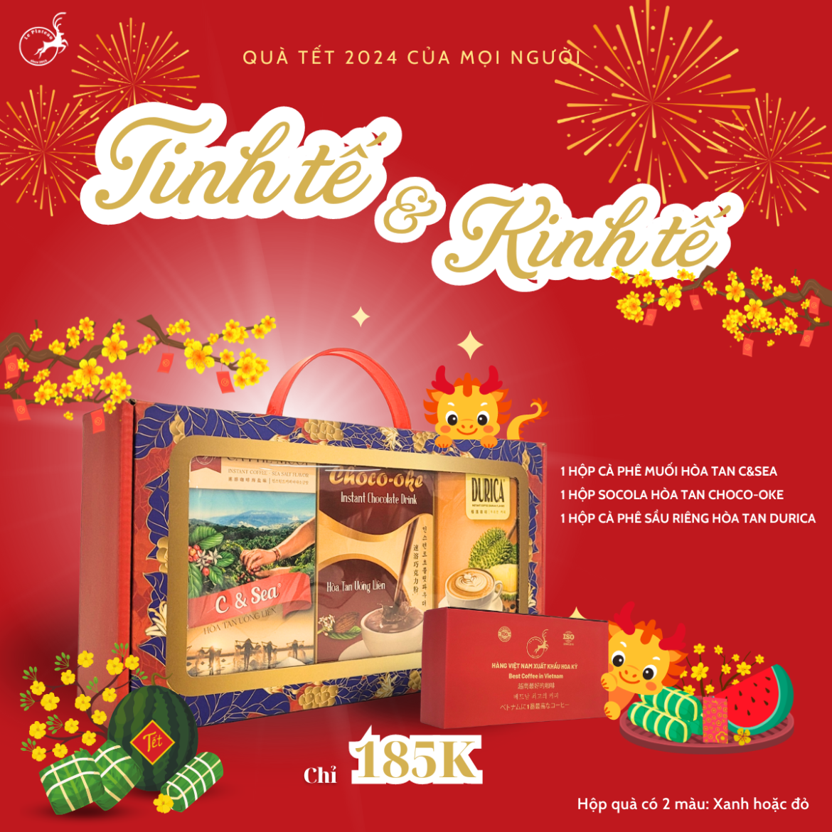 Gợi ý set quà tặng cà phê cho người thân xa quê dịp Tết Nguyên Đán Gợi ý set quà tặng cà phê cho người thân xa quê dịp Tết Nguyên Đán